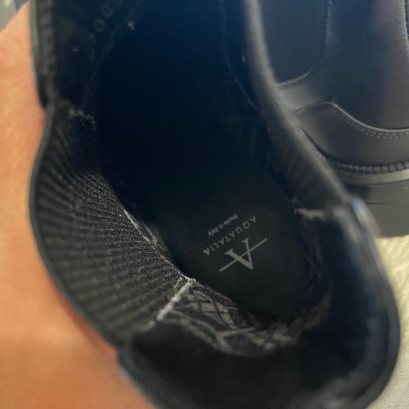 NWB Aquatalia Black Bootie (Leila) size 7.5 - Picture 12 of 14